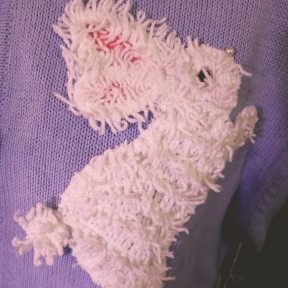 NWT Vintage Bellepointe Easter Bunny Cardigan - Picture 4 of 8